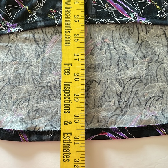 LuLaRoe Disney Maleficant Tunic Top Size Small - Picture 7 of 8